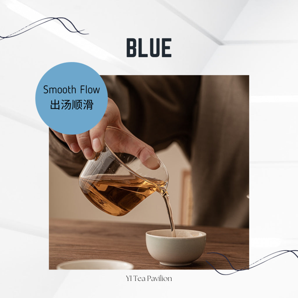 BLUE Modern Gaiwan Travel Set with Bag for On-the-Go Tea Delights 旅行盖碗茶具套装便携式 随时随地品茶悠享!
