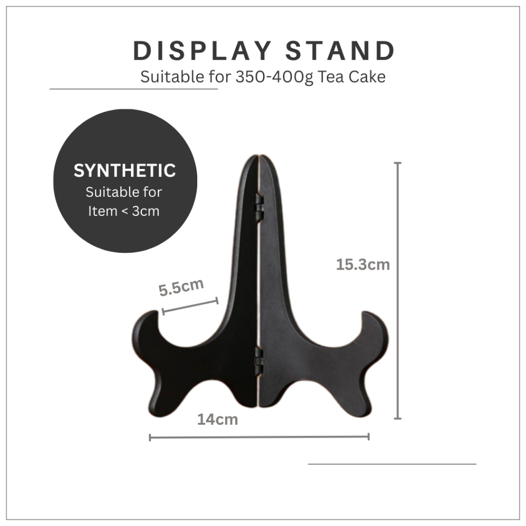 Versatile Tea Cake/Display Stand - Sturdy Wood or Lightweight Synthetic Options 多功能茶饼/展示架