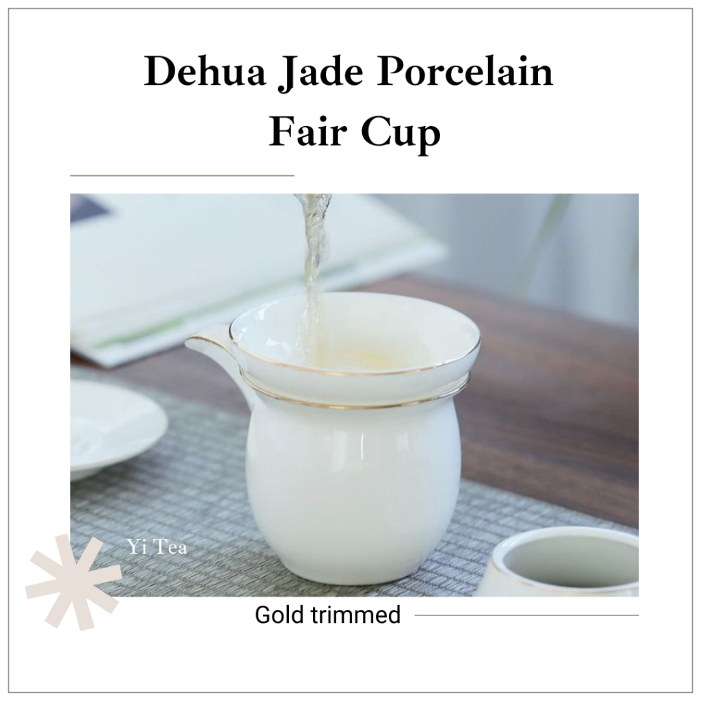 Dehua Jade Porcelain Fairness Cup Classic High-Quality White Porcelain Cup 德化羊脂白瓷公道杯 茶海 经典高质量白瓷茶具