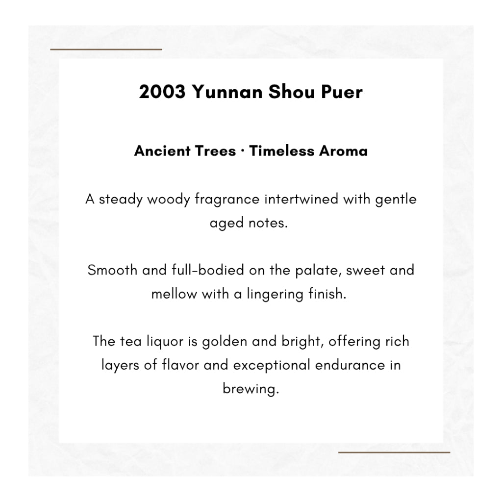 2003 AGED YUNNAN SHOU PUER MINI GOLDEN BRICK | Puerh Mini Tea Cake | Menghai Puer | 云南古树熟普洱小金砖 | 12s
