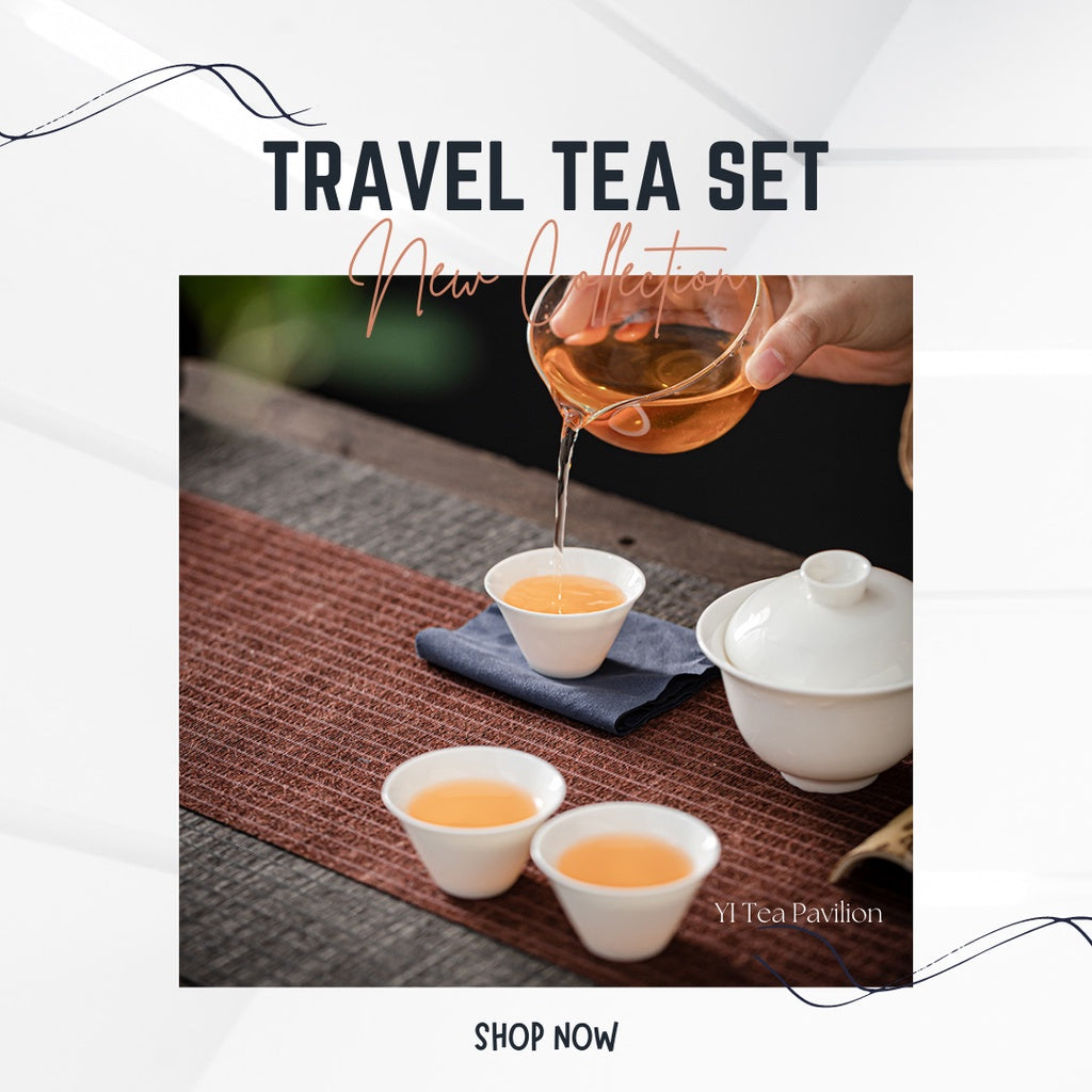 [SG Seller] WHITE TRAVEL TEA SET | Modern Tea Set | Gai Bei Tea Set | 白玉瓷便携式旅行茶具 | 德化盖杯旅行茶具