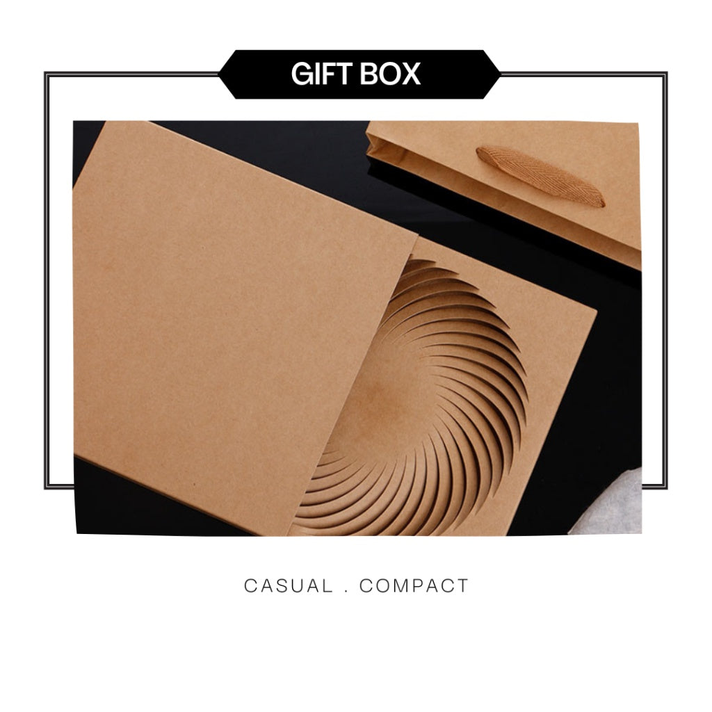 [SG Seller] Kraft Paper Tea Cake Gift Box Chinese Tea Cake Gift Box Set 简约茶饼包装盒茶饼收纳盒礼盒装