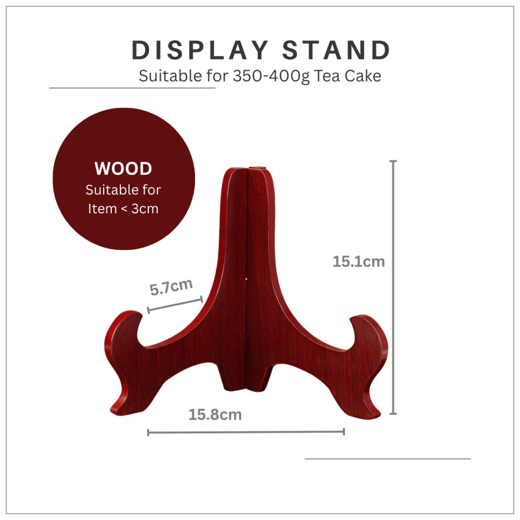Versatile Tea Cake/Display Stand - Sturdy Wood or Lightweight Synthetic Options 多功能茶饼/展示架