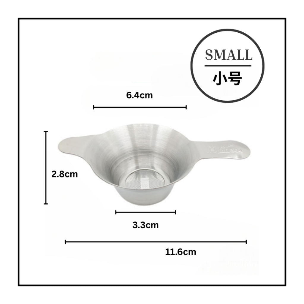 [SG Seller] Tea Strainer 304 Stainless Steel Infuser Cup Strainer Tea Filter Teaware
