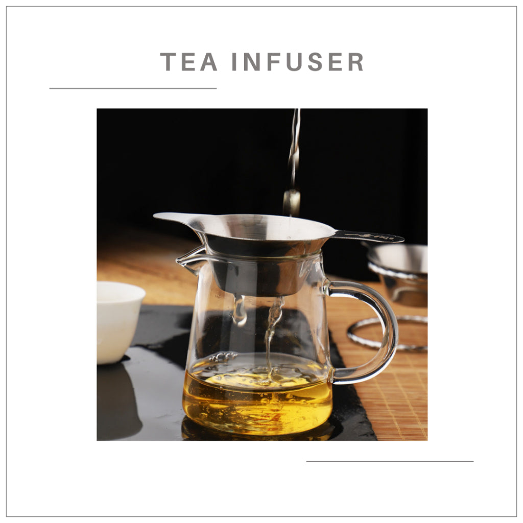 [SG Seller] Tea Strainer 304 Stainless Steel Infuser Cup Strainer Tea Filter Teaware